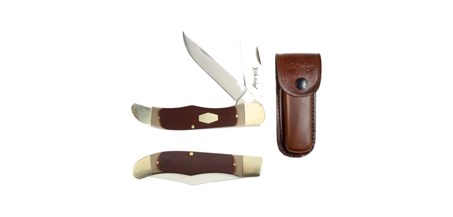 Elk Ridge Elk Ridge - Trapper Slip Joint Manual Folding Knife - ER-2013