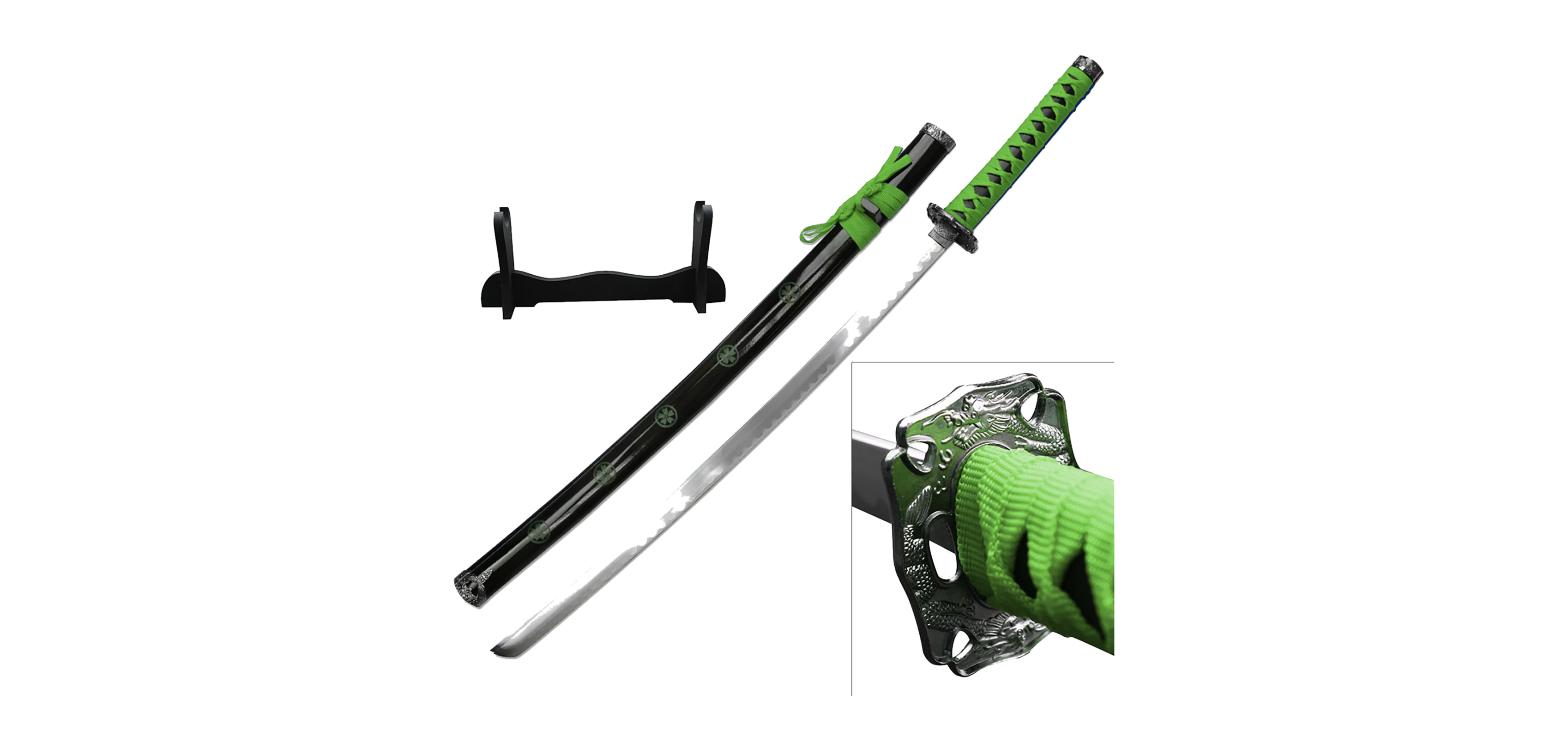 BladesUSA BladesUSA - Samurai Sword with Display Stand - SW-72GN