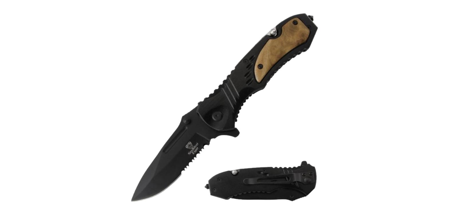 Snake Eye Tactical Snake Eye - Tactical Spring Assist Rescue Knife - SE-5233SE
