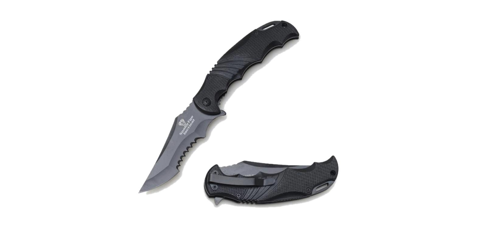 Snake Eye Tactical Snake Eye - Tactical Rescue Style Spring Assist Knife - SE-943BK