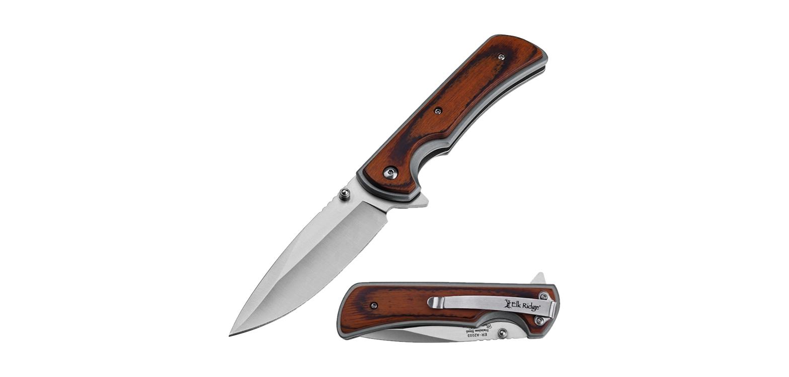Elk Ridge Elk Ridge - Spring Assisted Knife - ER-A2003SL