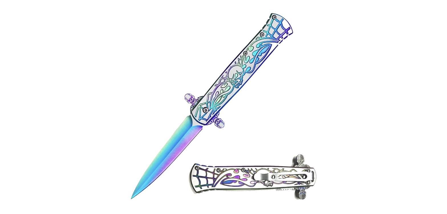 Dark Fantasy Dark Fantasy Tactical Spring Assist knife DF-9028-3