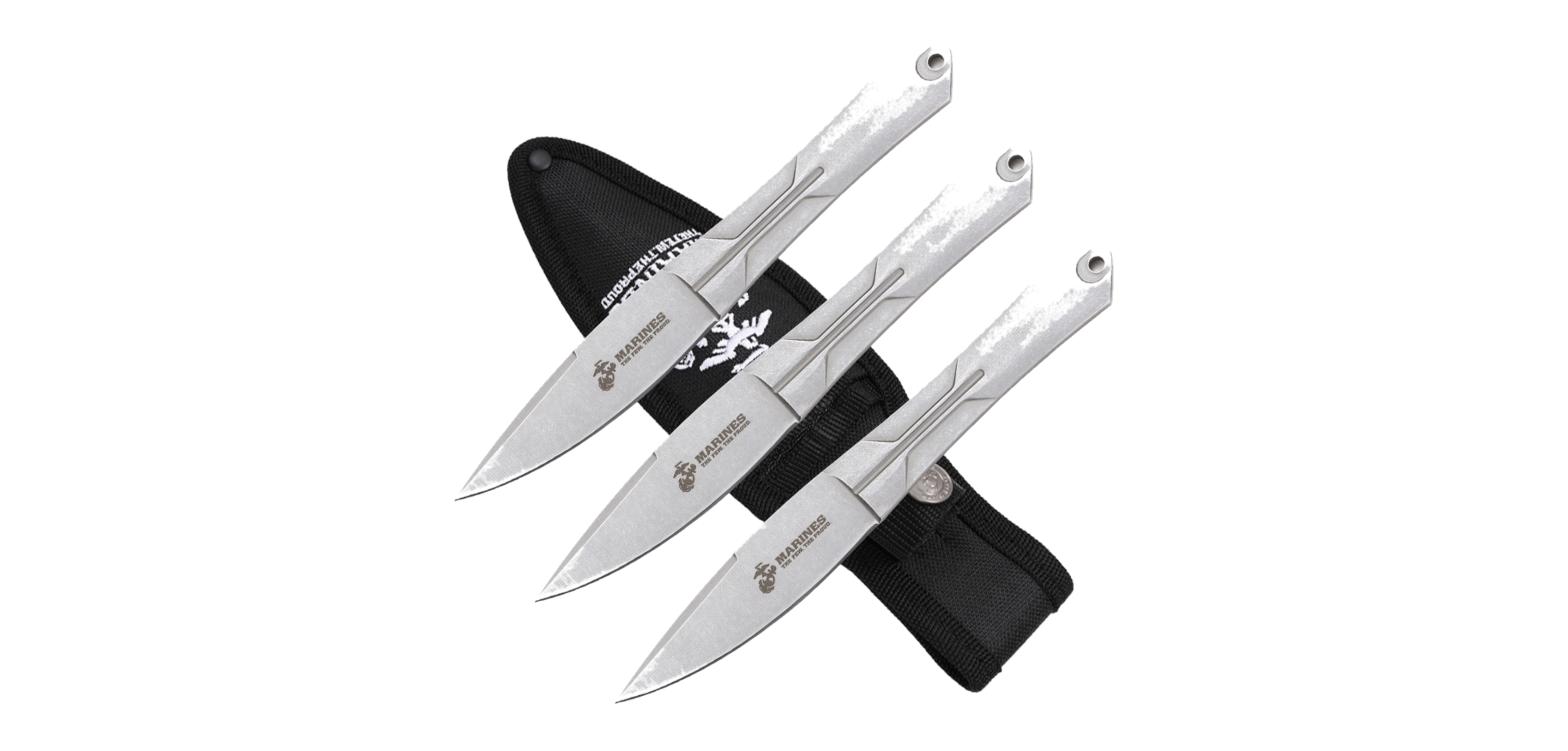 USMC USMC - Throwing Knives - Set of 3 - M-T3003SL
