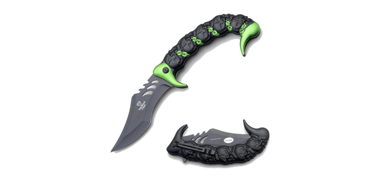 Snake Eye Tactical Snake Eye - Tactical Spring Assisted Knife - SE-1051GN