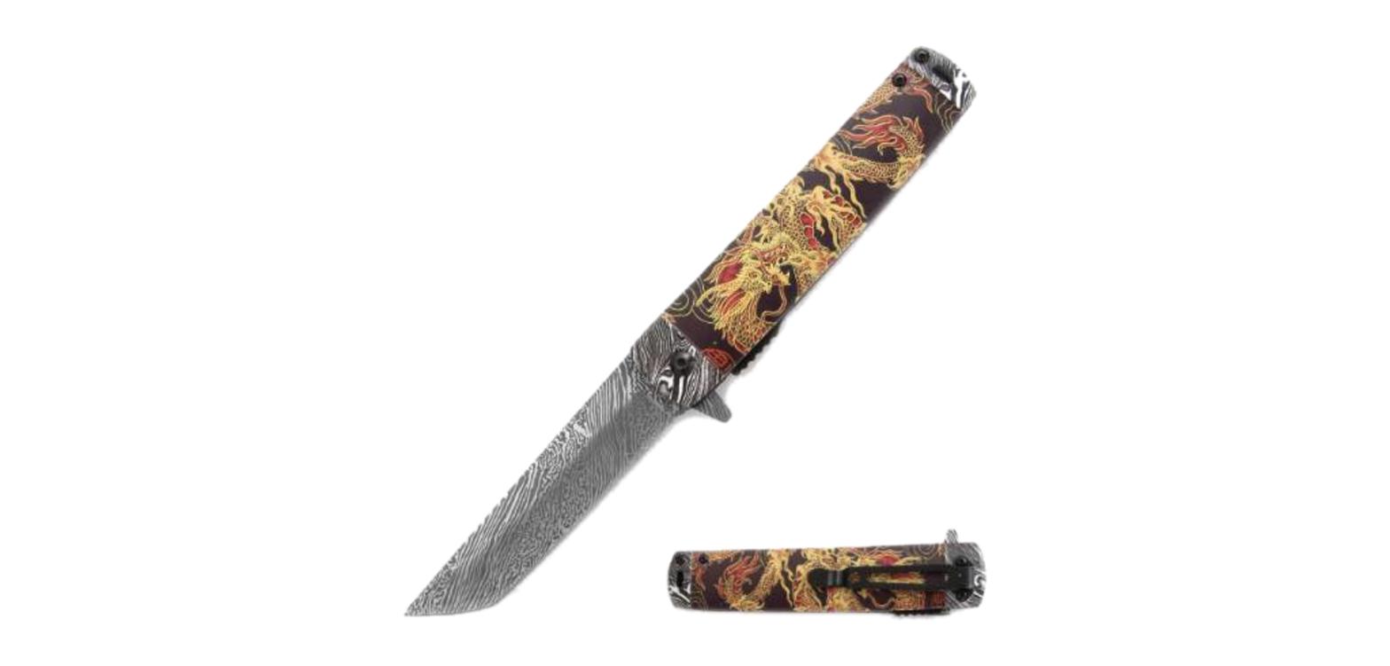 Snake Eye Tactical Snake Eye - Spring Assisted Knife - SE-5052DG01-A