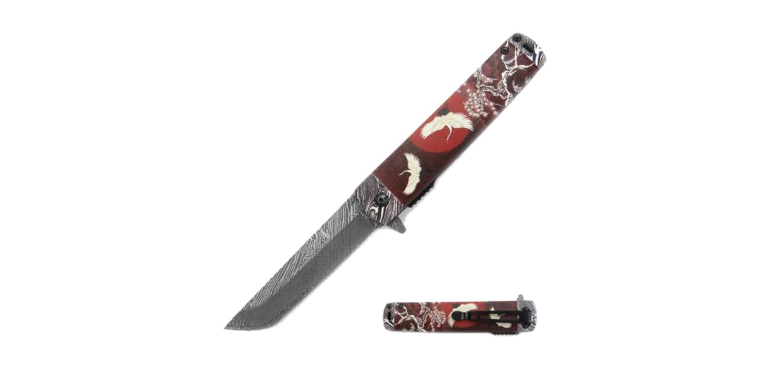 Snake Eye Tactical Snake Eye - Spring Assisted Knife -SE-5052NOBU01-D