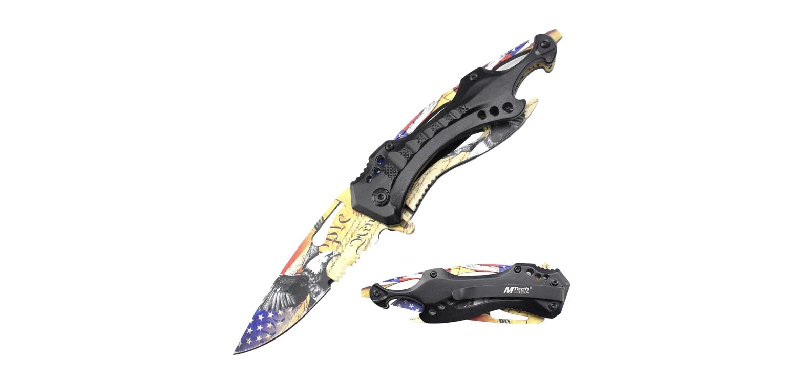 MTech USA MTech USA - Spring Assisted Knife - MT-A705BKEA