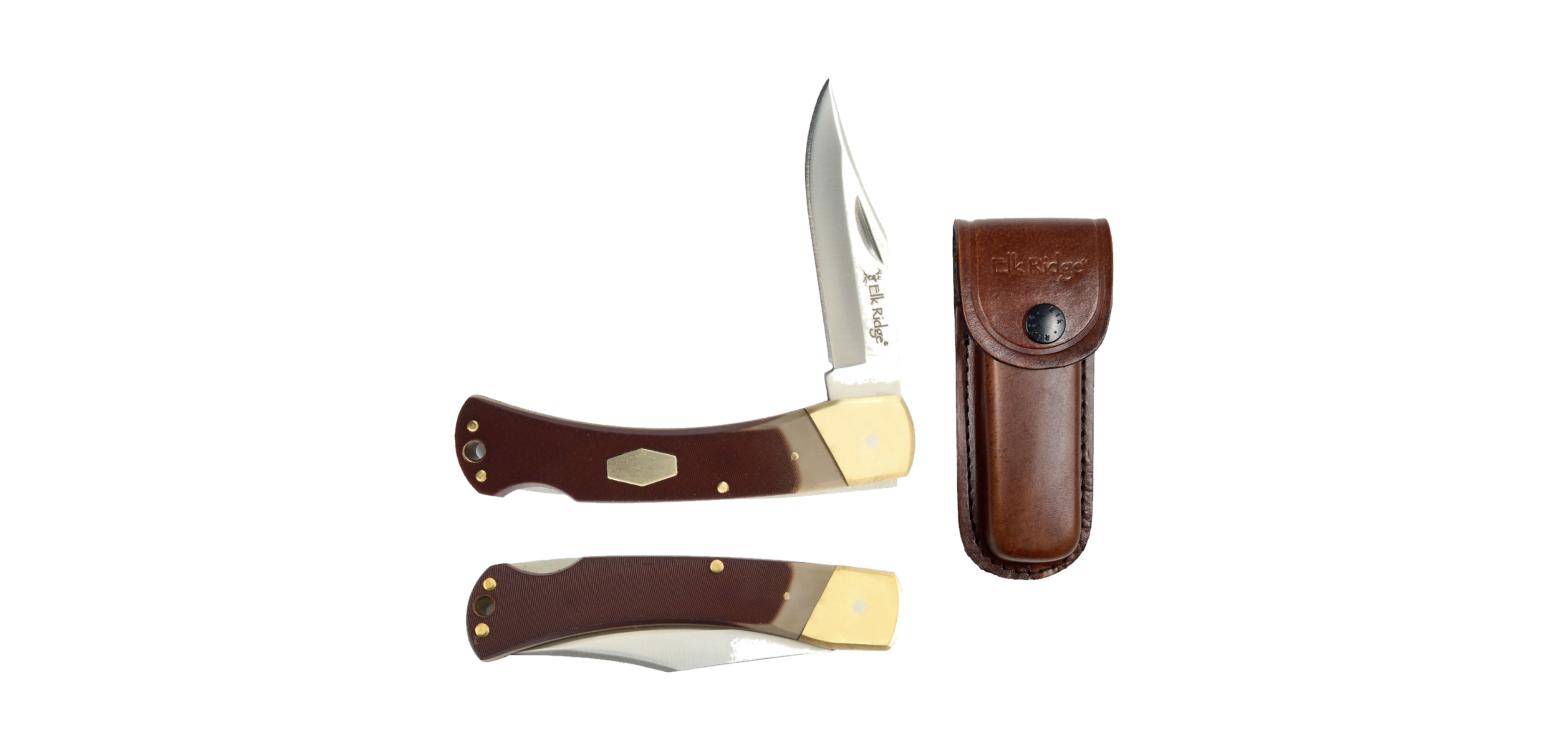 Elk Ridge Elk Ridge - Lock Back Manual Folding Knife - ER-2014