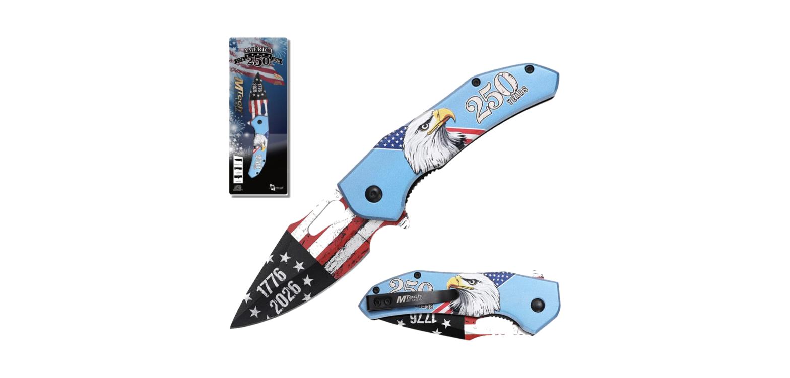 MTech USA MTech USA - Spring Assisted Knife - MT-A2066BL-250CS